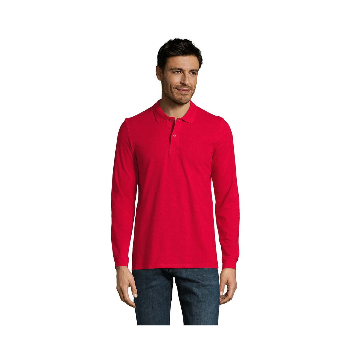 Koszulki polo z logo – perfect men lsl polo 180g perfect lsl men s02087-rd PERFECT MEN LSL POLO 180g PERFECT LSL MEN s02087-rd