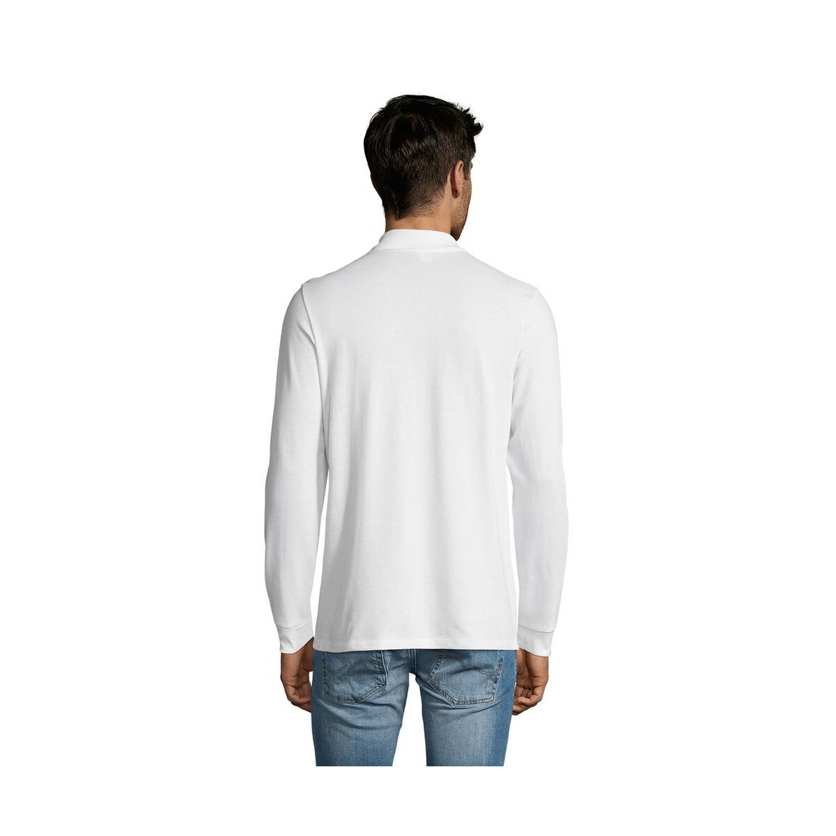Koszulki polo z logo – perfect men lsl polo 180g perfect lsl men s02087-wh-back PERFECT MEN LSL POLO 180g PERFECT LSL MEN s02087-wh-back
