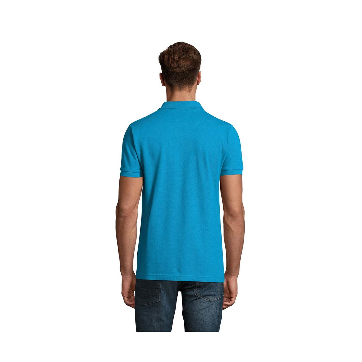 Koszulki polo z logo – perfect men polo 180g perfect men s11346-aq-back PERFECT MEN Polo 180g PERFECT MEN s11346-aq-back