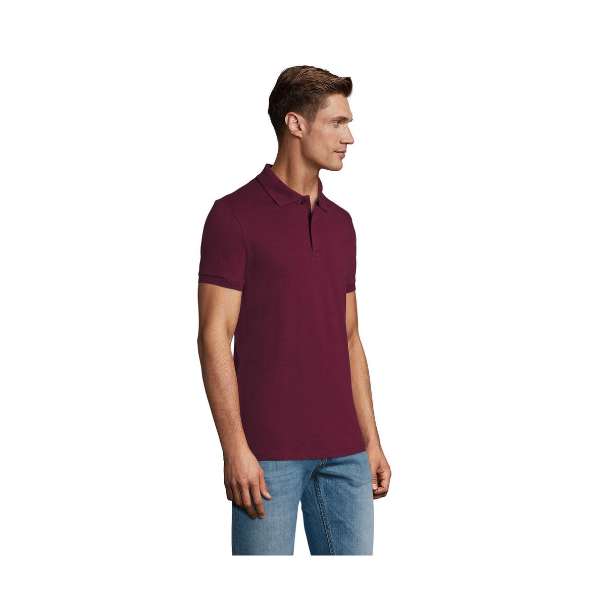 Koszulki polo z logo – perfect men polo 180g perfect men s11346-bg-side PERFECT MEN Polo 180g PERFECT MEN s11346-bg-side