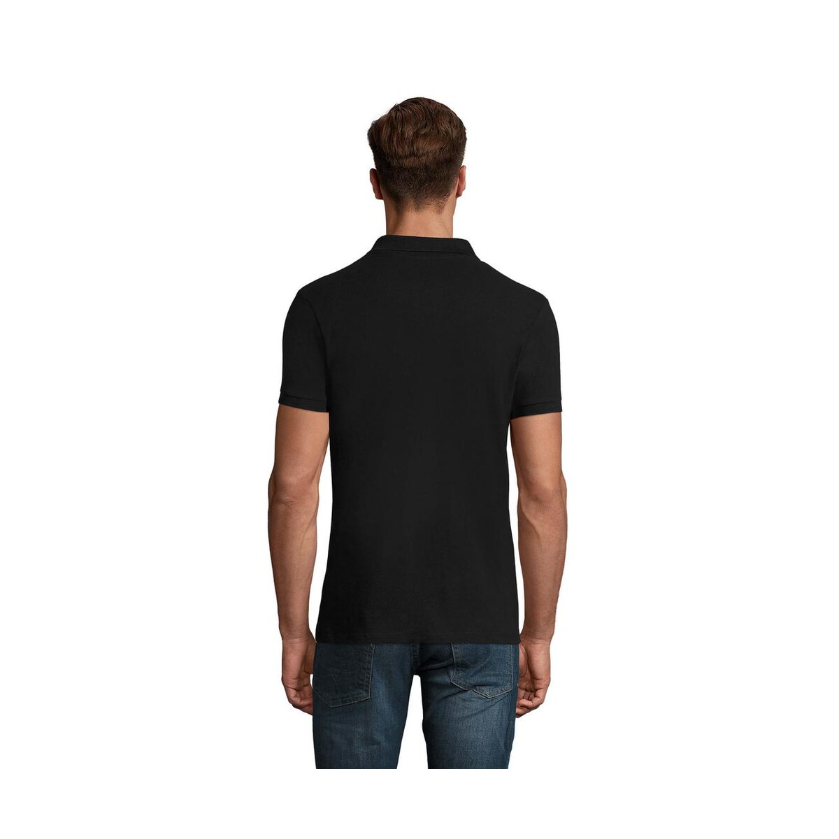 Koszulki polo z logo – perfect men polo 180g perfect men s11346-bk-back PERFECT MEN Polo 180g PERFECT MEN s11346-bk-back