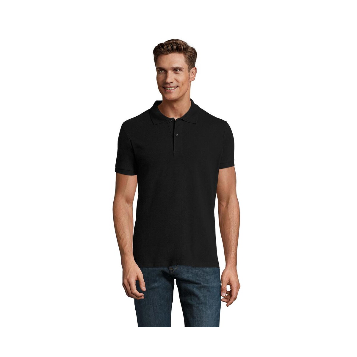 Koszulki polo z logo – perfect men polo 180g perfect men s11346-bk PERFECT MEN Polo 180g PERFECT MEN s11346-bk