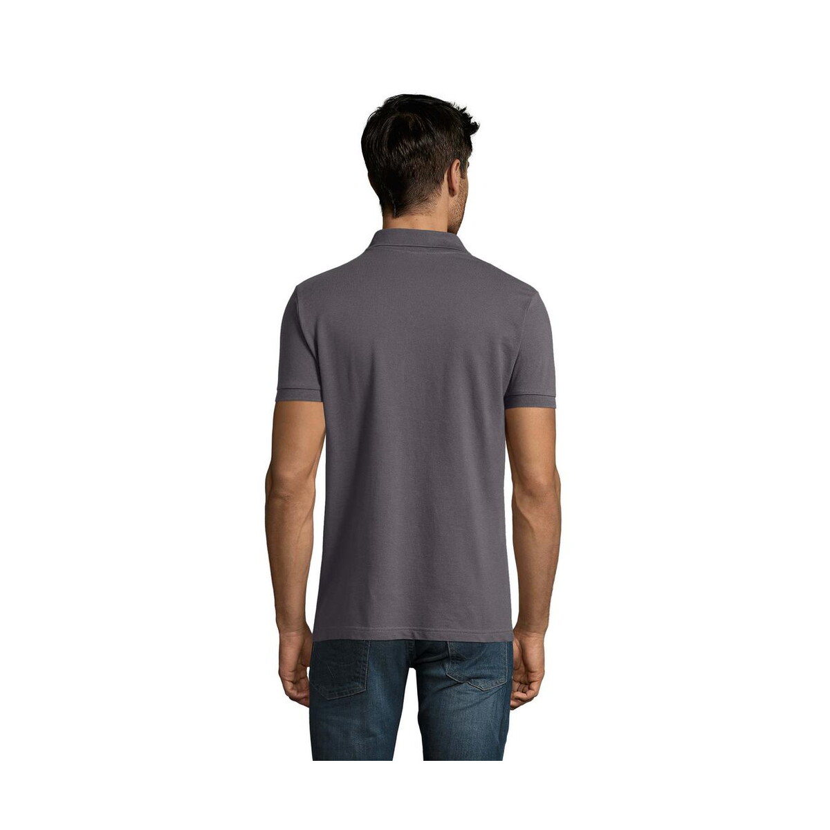 Koszulki polo z logo – perfect men polo 180g perfect men s11346-dg-back PERFECT MEN Polo 180g PERFECT MEN s11346-dg-back
