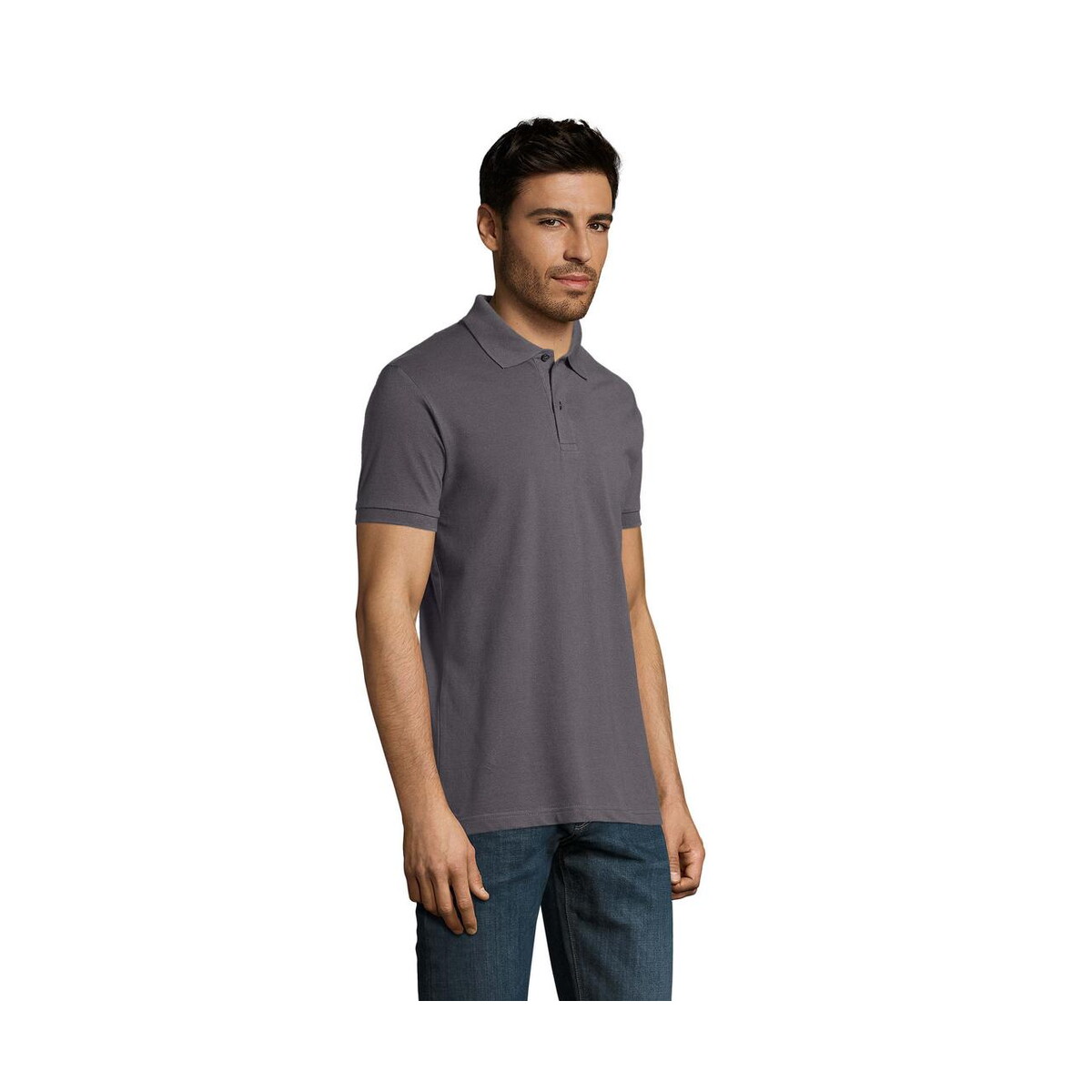 Koszulki polo z logo – perfect men polo 180g perfect men s11346-dg-side PERFECT MEN Polo 180g PERFECT MEN s11346-dg-side