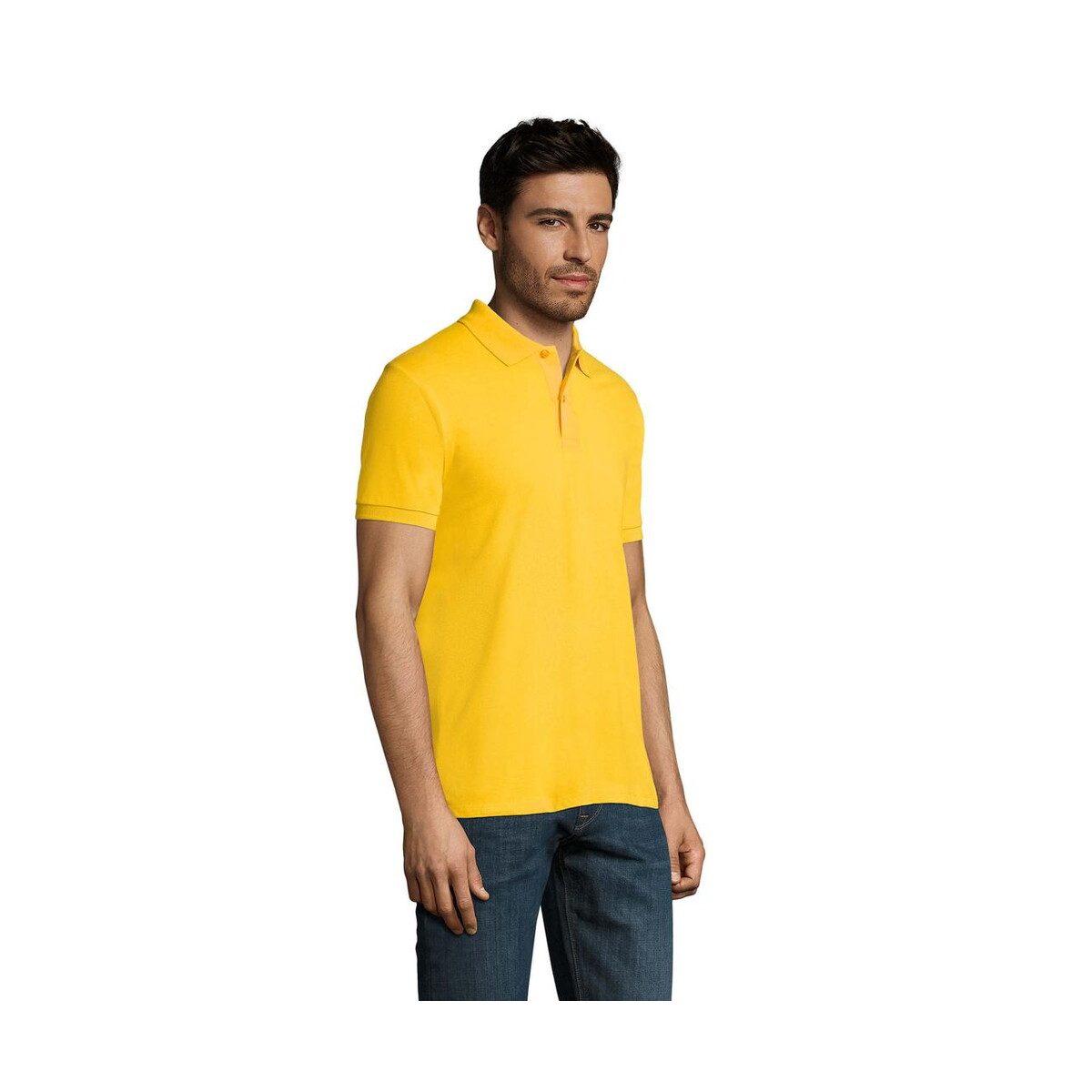 Koszulki polo z logo – perfect men polo 180g perfect men s11346-go-side PERFECT MEN Polo 180g PERFECT MEN s11346-go-side