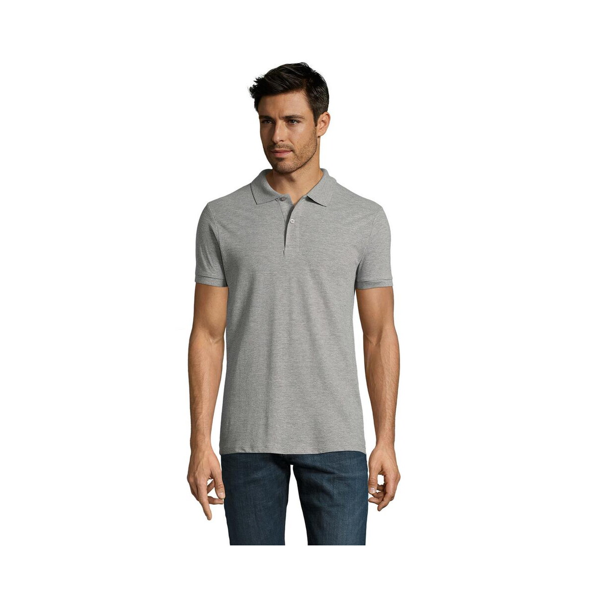 Koszulki polo z logo – perfect men polo 180g perfect men s11346-gy PERFECT MEN Polo 180g PERFECT MEN s11346-gy