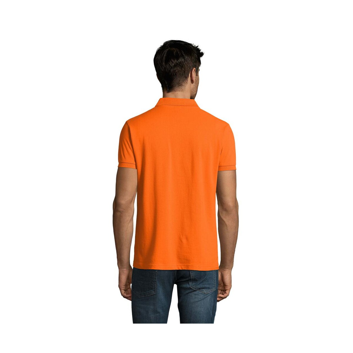 Koszulki polo z logo – perfect men polo 180g perfect men s11346-or-back PERFECT MEN Polo 180g PERFECT MEN s11346-or-back