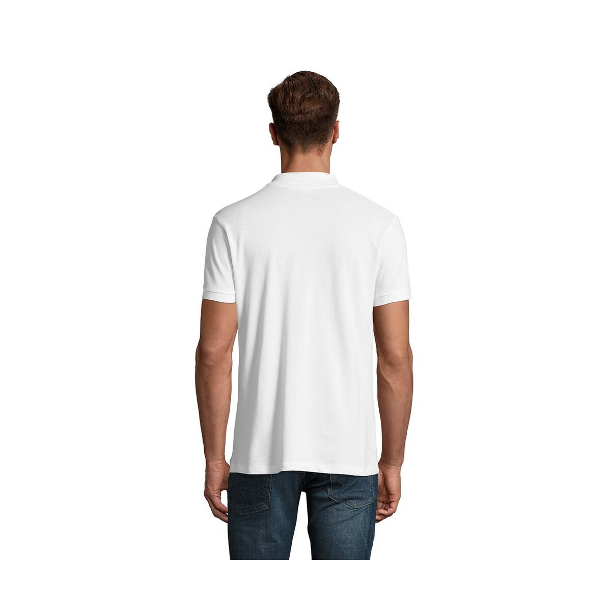 Koszulki polo z logo – perfect men polo 180g perfect men s11346-wh-back PERFECT MEN Polo 180g PERFECT MEN s11346-wh-back