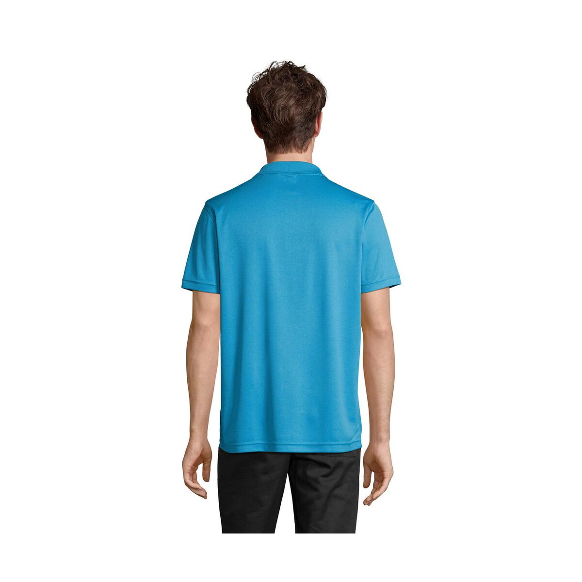 Koszulki polo z logo – pitcher unisex polo pitcher s04442-aq-back PITCHER UNISEX POLO PITCHER s04442-aq-back