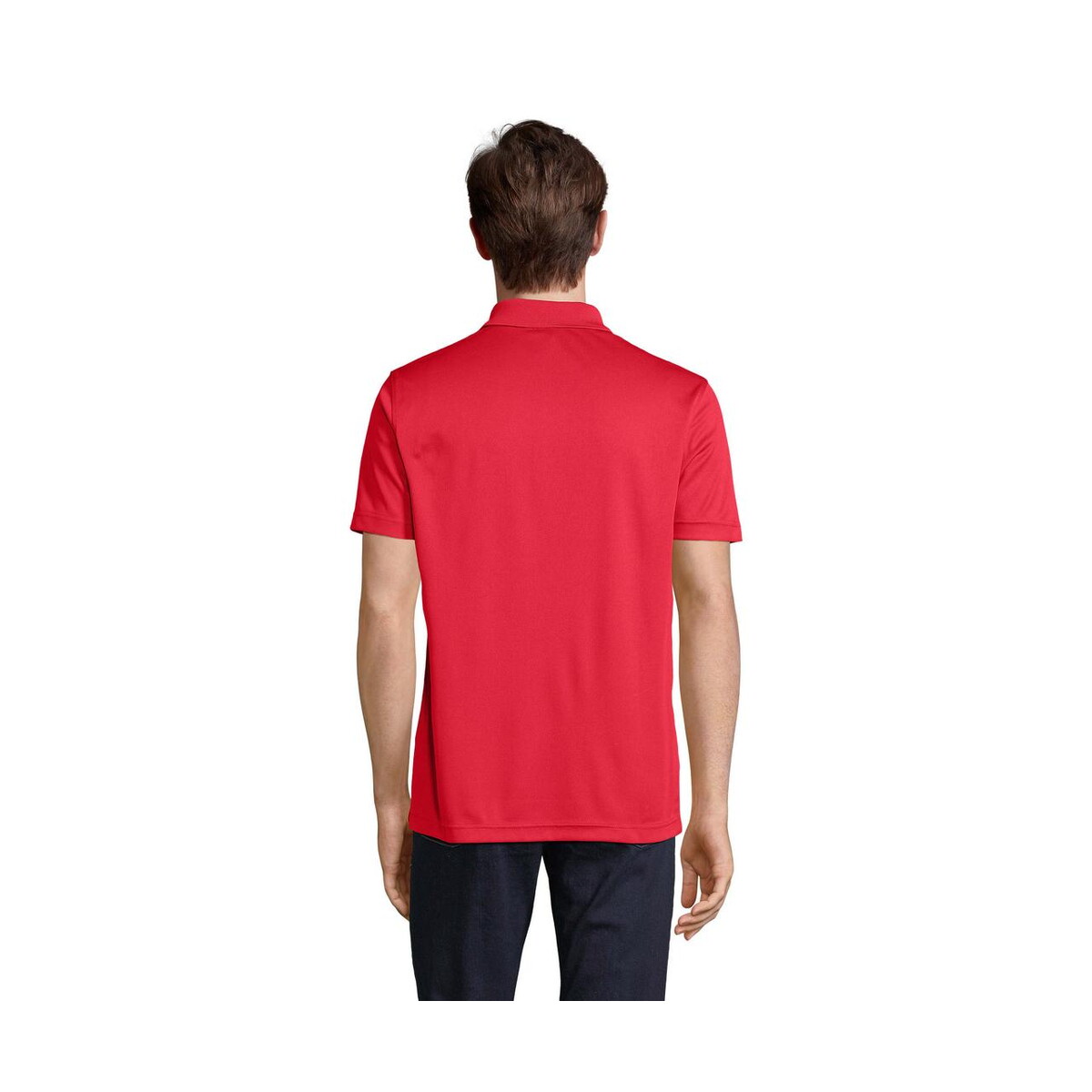 Koszulki polo z logo – pitcher unisex polo pitcher s04442-rd-back PITCHER UNISEX POLO PITCHER s04442-rd-back