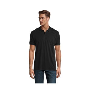 PLANET MEN polo 170g PLANET MEN s03566-bk