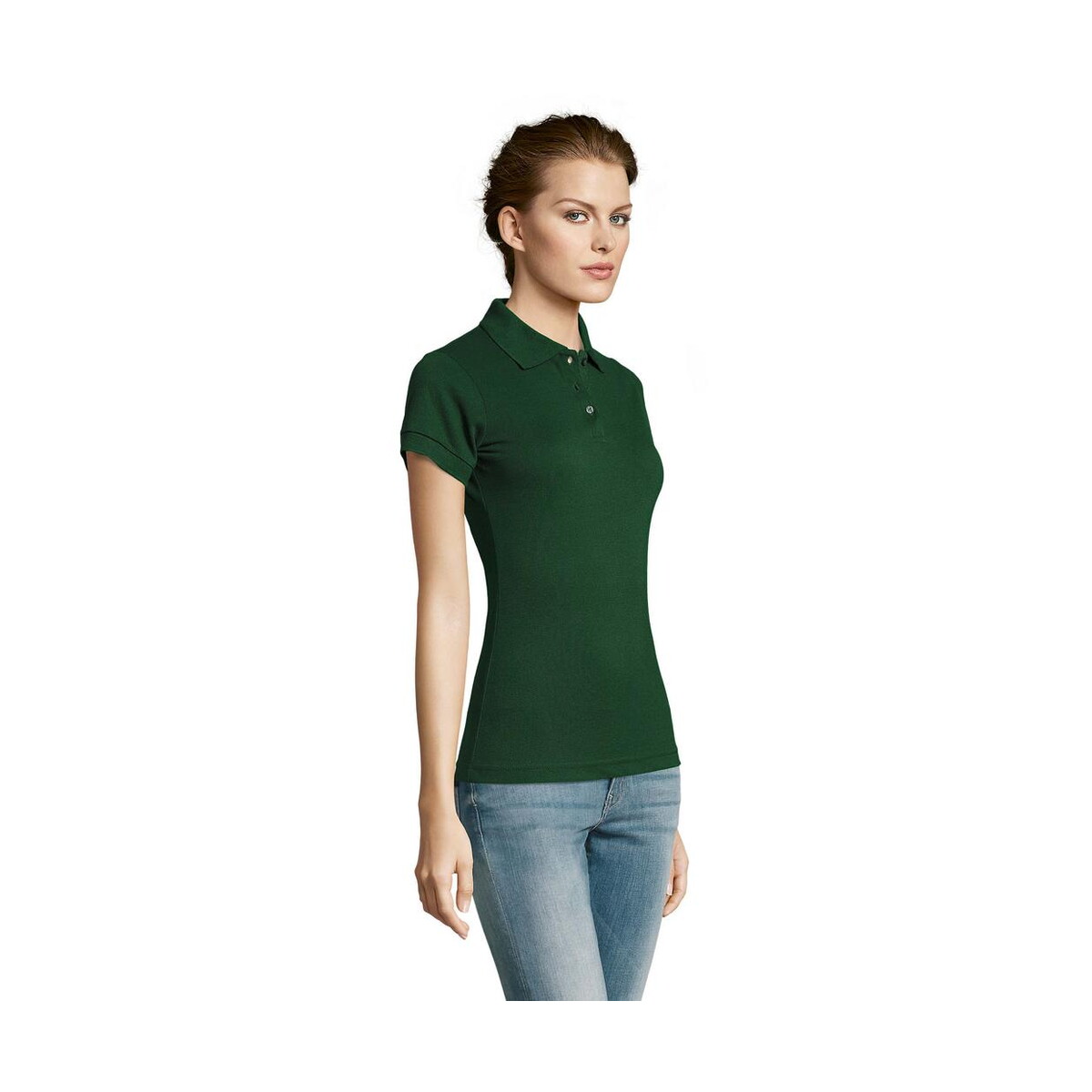 Koszulki polo z logo – prime damskie polo 200g prime women s00573-bo-side PRIME Damskie POLO 200g PRIME WOMEN s00573-bo-side