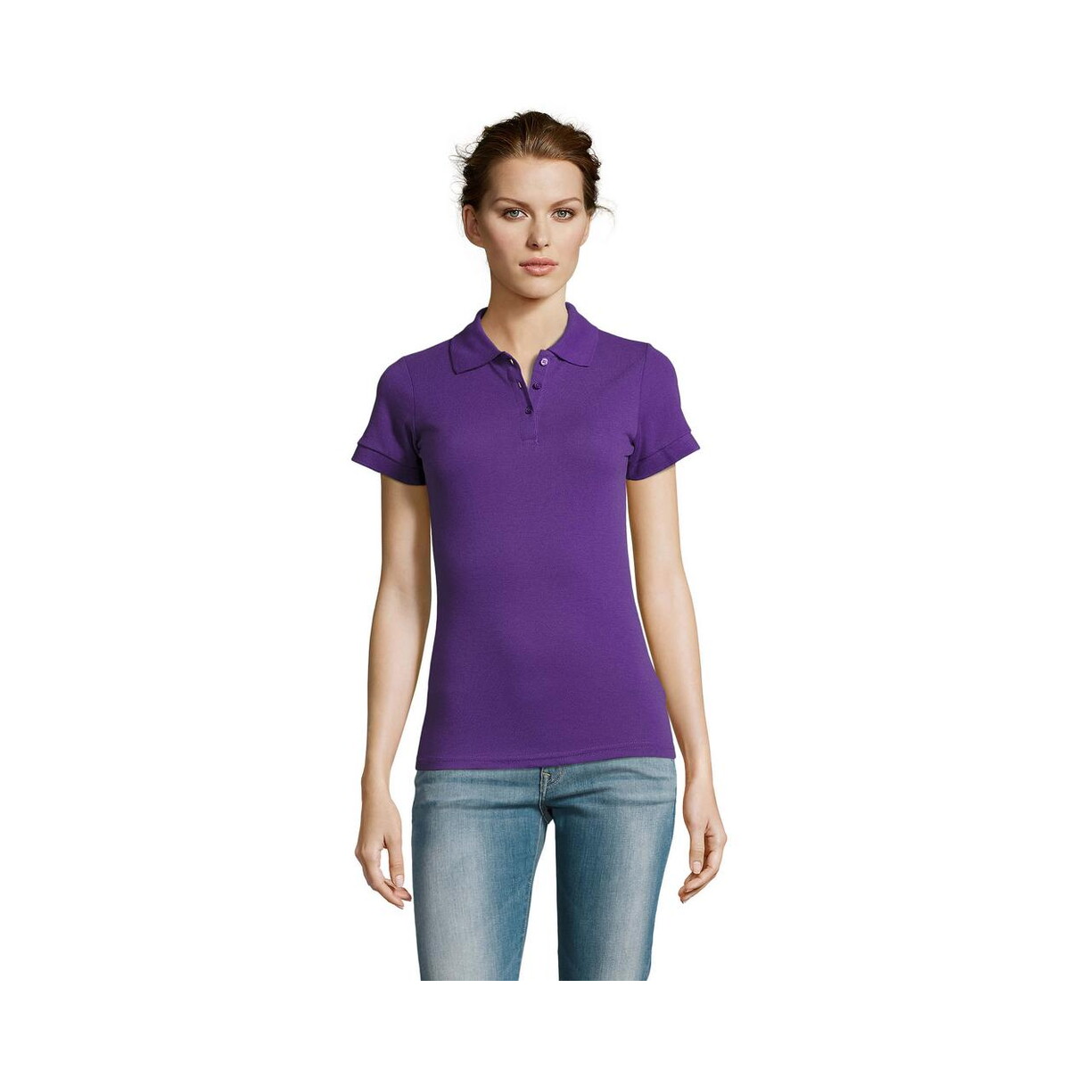 Koszulki polo z logo – prime damskie polo 200g prime women s00573-da PRIME Damskie POLO 200g PRIME WOMEN s00573-da