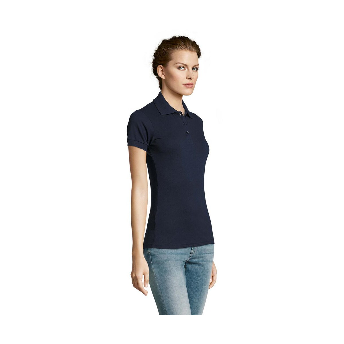 Koszulki polo z logo – prime damskie polo 200g prime women s00573-fn-side PRIME Damskie POLO 200g PRIME WOMEN s00573-fn-side