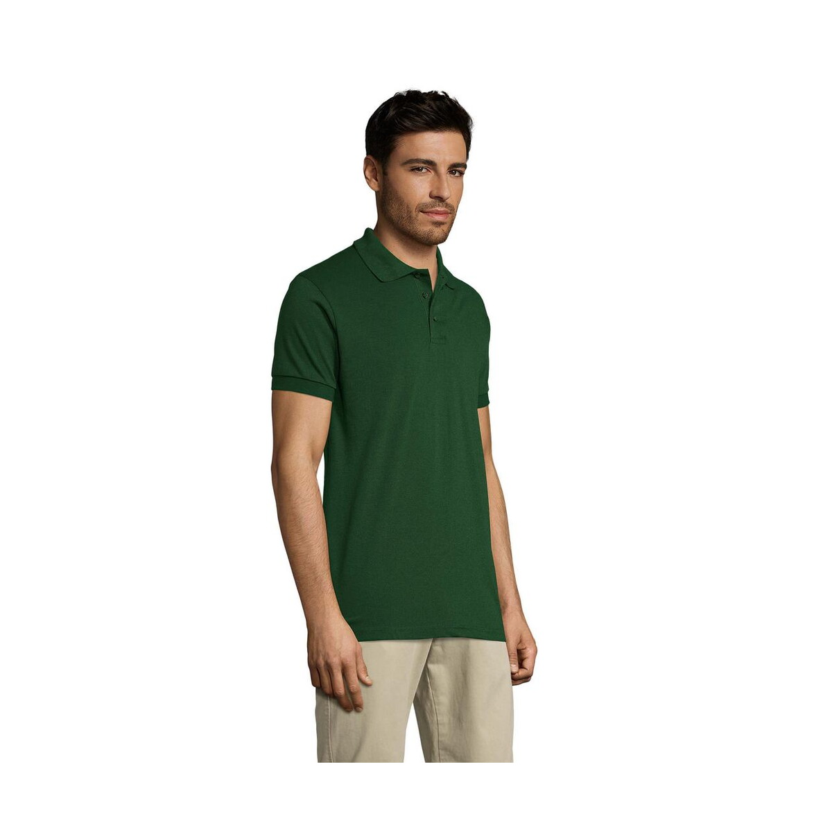 Koszulki polo z logo – prime męskie polo 200g prime men s00571-bo-side PRIME Męskie polo 200g PRIME MEN s00571-bo-side