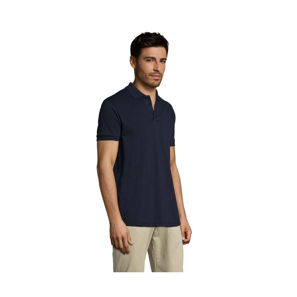 Koszulki polo z logo – prime męskie polo 200g prime men s00571-fn-side PRIME Męskie polo 200g PRIME MEN s00571-fn-side