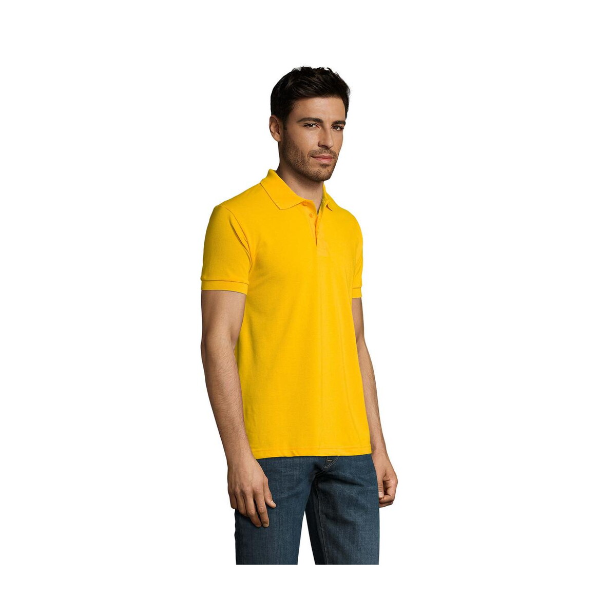 Koszulki polo z logo – prime męskie polo 200g prime men s00571-go-side PRIME Męskie polo 200g PRIME MEN s00571-go-side