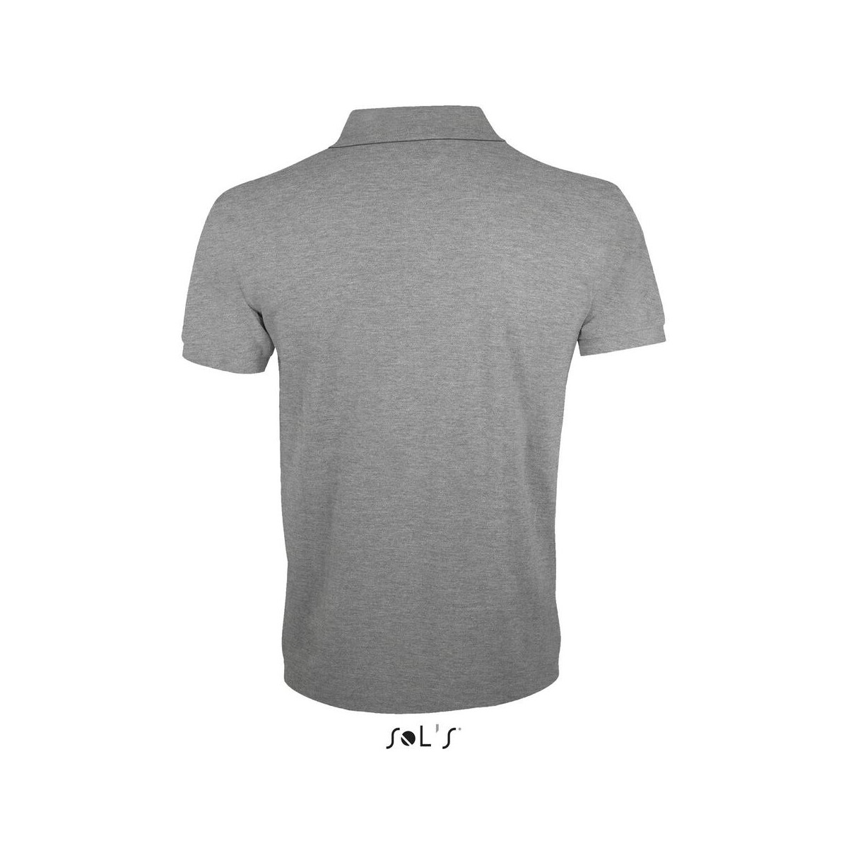 Koszulki polo z logo – prime męskie polo 200g prime men s00571-gy-back PRIME Męskie polo 200g PRIME MEN s00571-gy-back