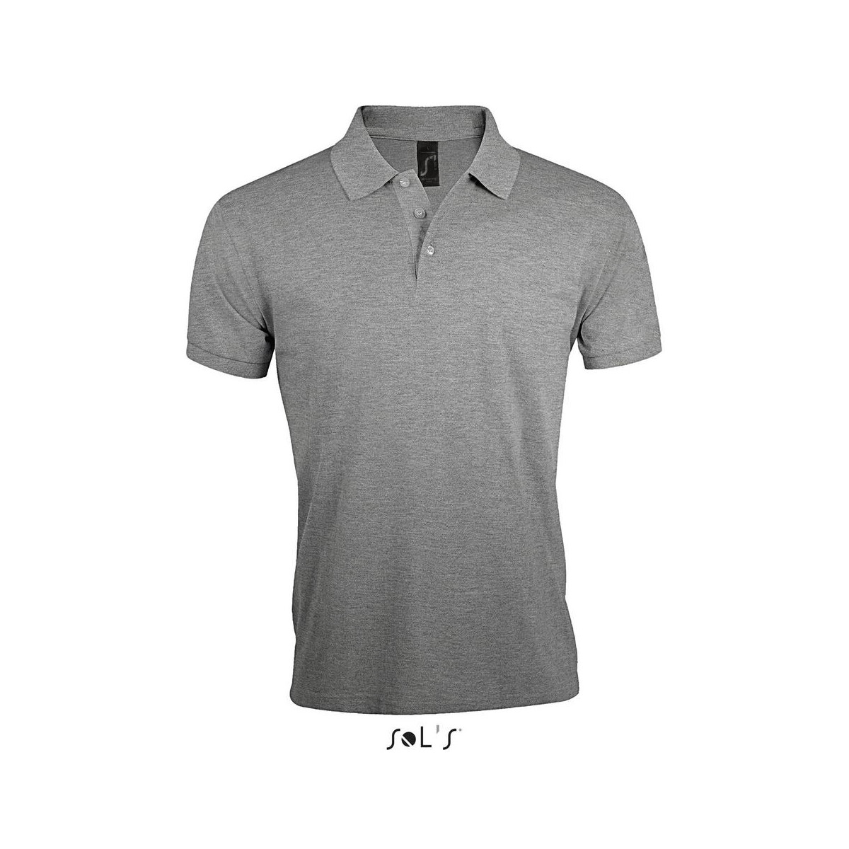 Koszulki polo z logo – prime męskie polo 200g prime men s00571-gy PRIME Męskie polo 200g PRIME MEN s00571-gy