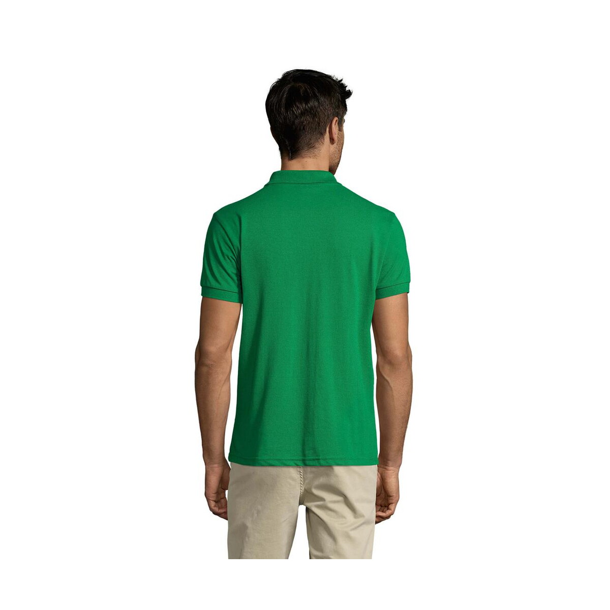 Koszulki polo z logo – prime męskie polo 200g prime men s00571-kg-back PRIME Męskie polo 200g PRIME MEN s00571-kg-back