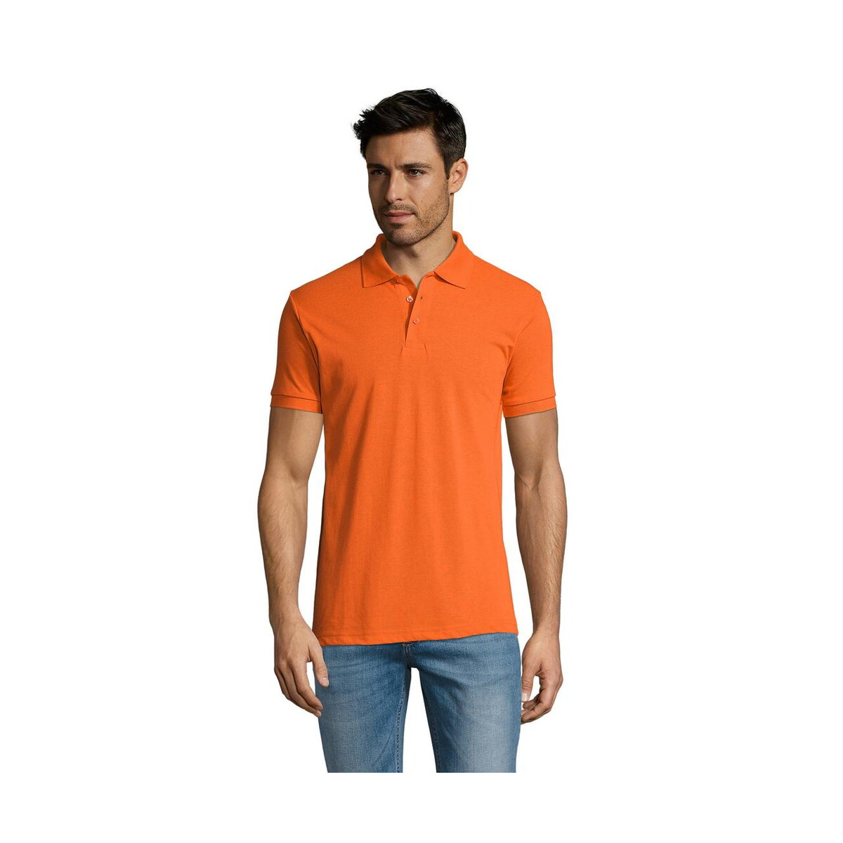 Koszulki polo z logo – prime męskie polo 200g prime men s00571-or PRIME Męskie polo 200g PRIME MEN s00571-or