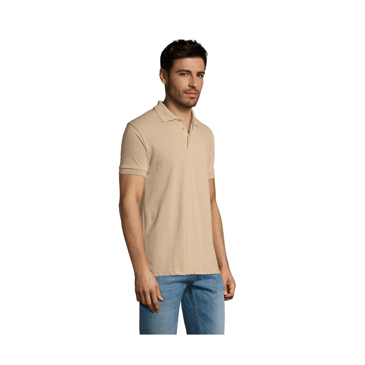 Koszulki polo z logo – prime męskie polo 200g prime men s00571-sa-side PRIME Męskie polo 200g PRIME MEN s00571-sa-side