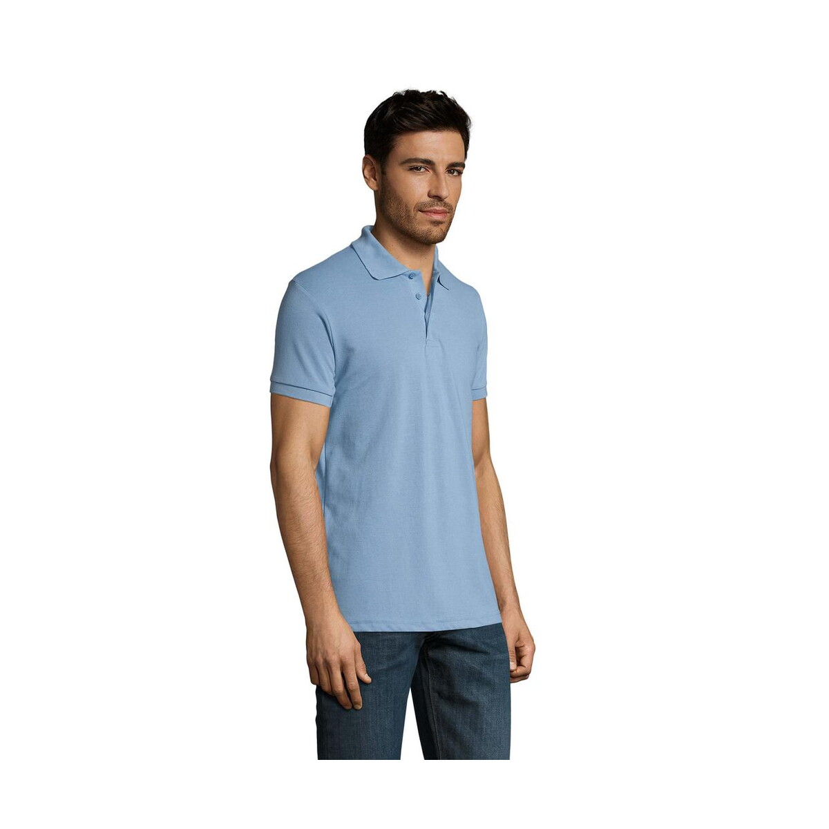 Koszulki polo z logo – prime męskie polo 200g prime men s00571-sp-side PRIME Męskie polo 200g PRIME MEN s00571-sp-side