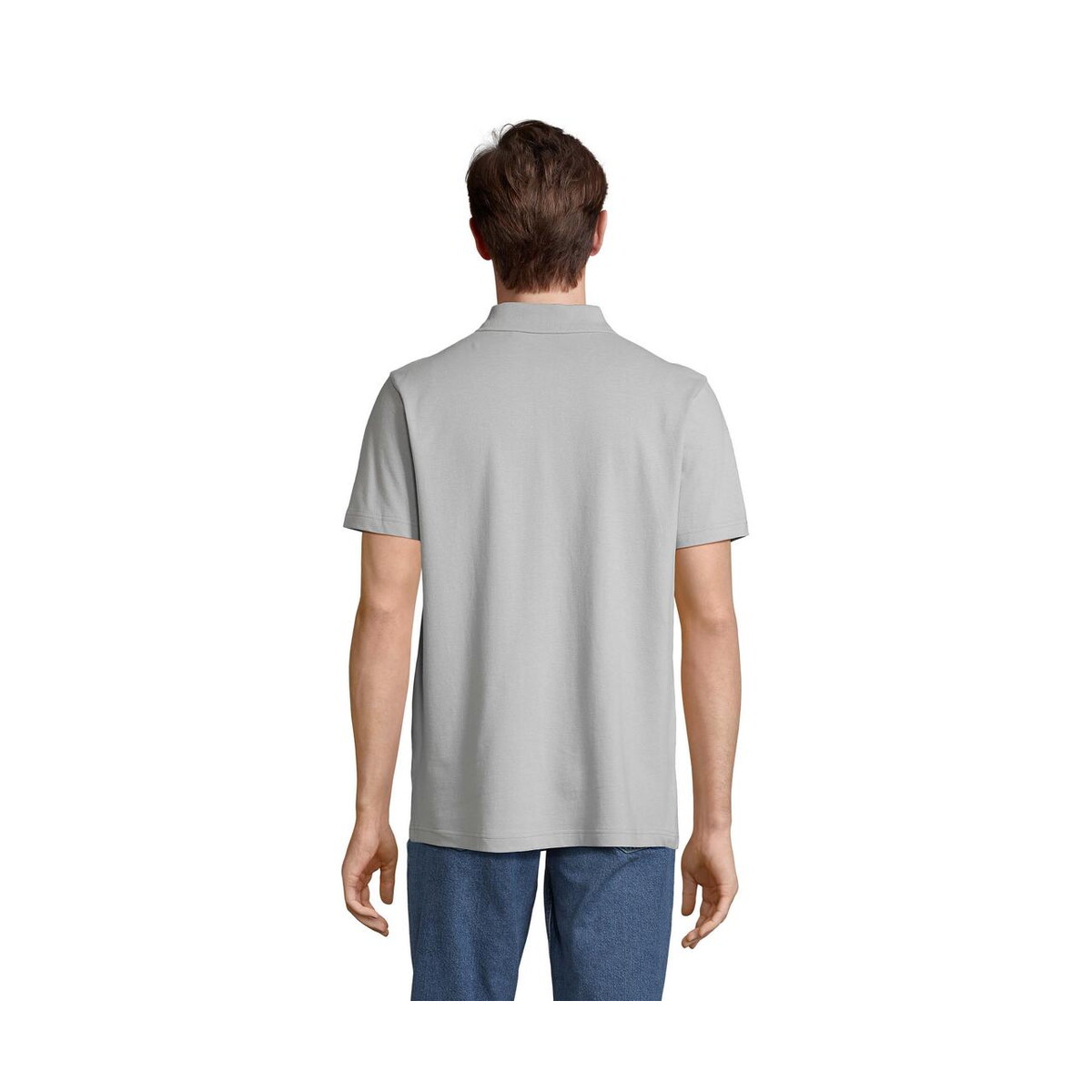 Koszulki polo z logo – pulse unisex polo pulse s04502-pg-back PULSE UNISEX POLO PULSE s04502-pg-back
