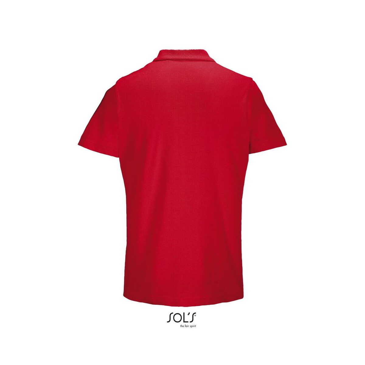 Koszulki polo z logo – pulse unisex polo pulse s04502-rd-back PULSE UNISEX POLO PULSE s04502-rd-back
