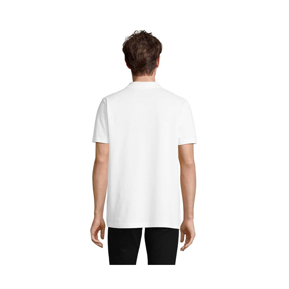 Koszulki polo z logo – pulse unisex polo pulse s04502-wh-back PULSE UNISEX POLO PULSE s04502-wh-back