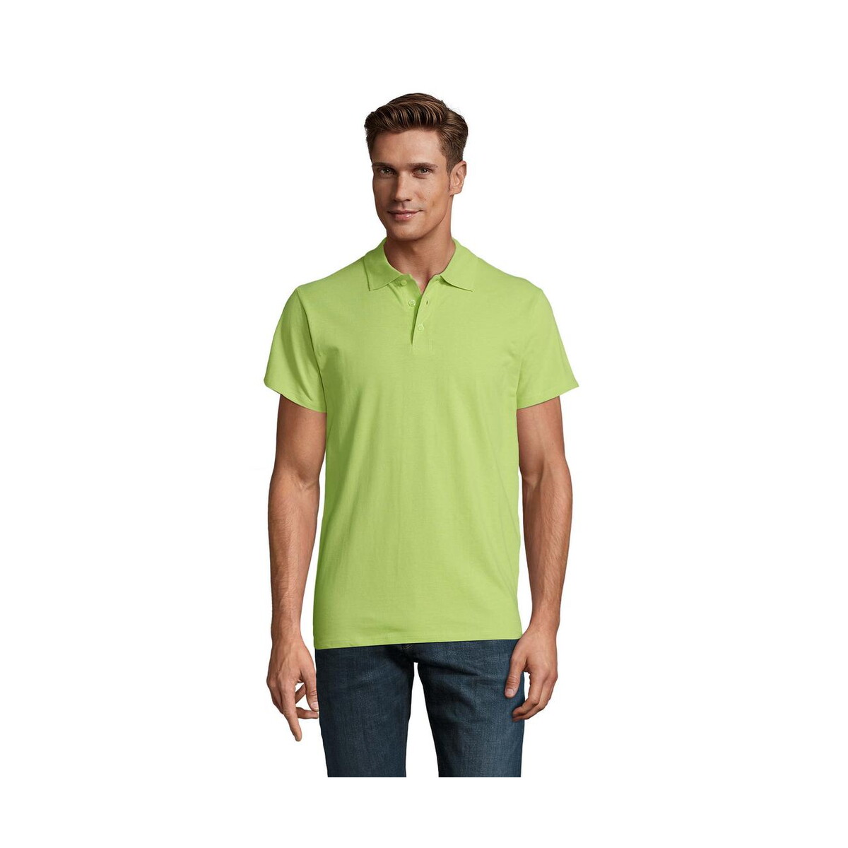 Koszulki polo z logo – spring ii men polo 210g spring ii s11362-ag SPRING II MEN Polo 210g SPRING II s11362-ag