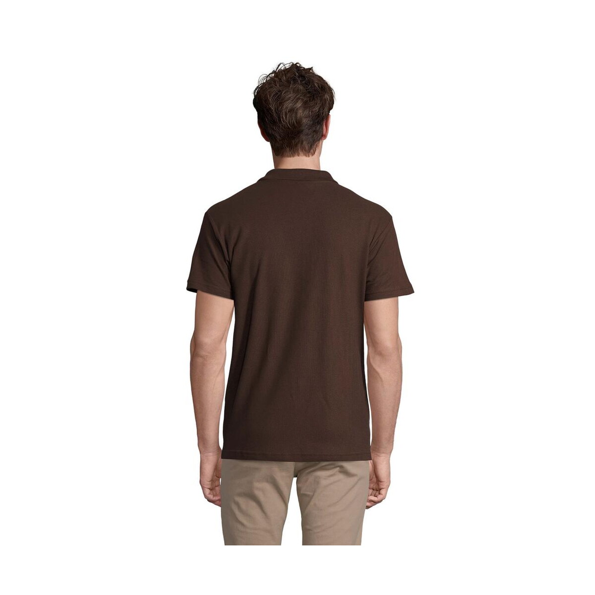 Koszulki polo z logo – spring ii men polo 210g spring ii s11362-ch-back SPRING II MEN Polo 210g SPRING II s11362-ch-back