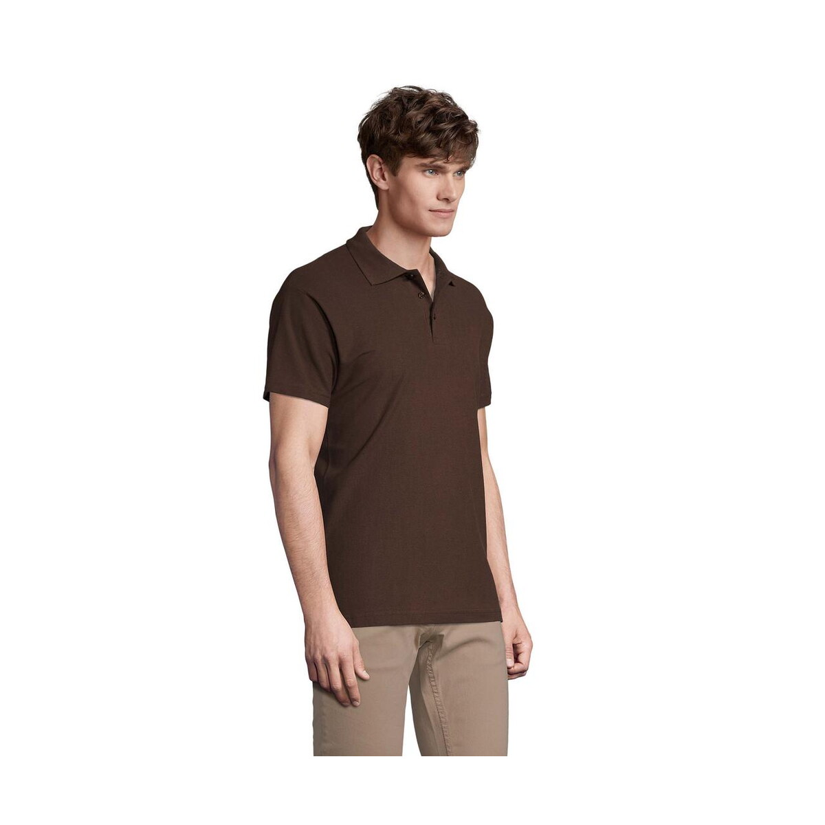 Koszulki polo z logo – spring ii men polo 210g spring ii s11362-ch-side SPRING II MEN Polo 210g SPRING II s11362-ch-side