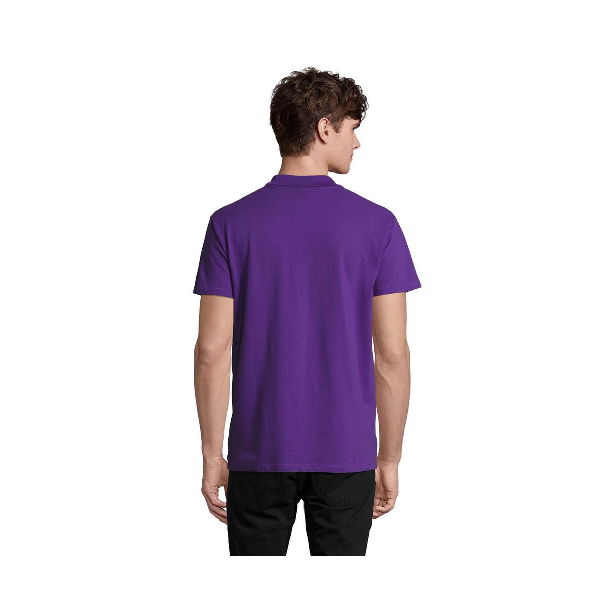 Koszulki polo z logo – spring ii men polo 210g spring ii s11362-da-back SPRING II MEN Polo 210g SPRING II s11362-da-back