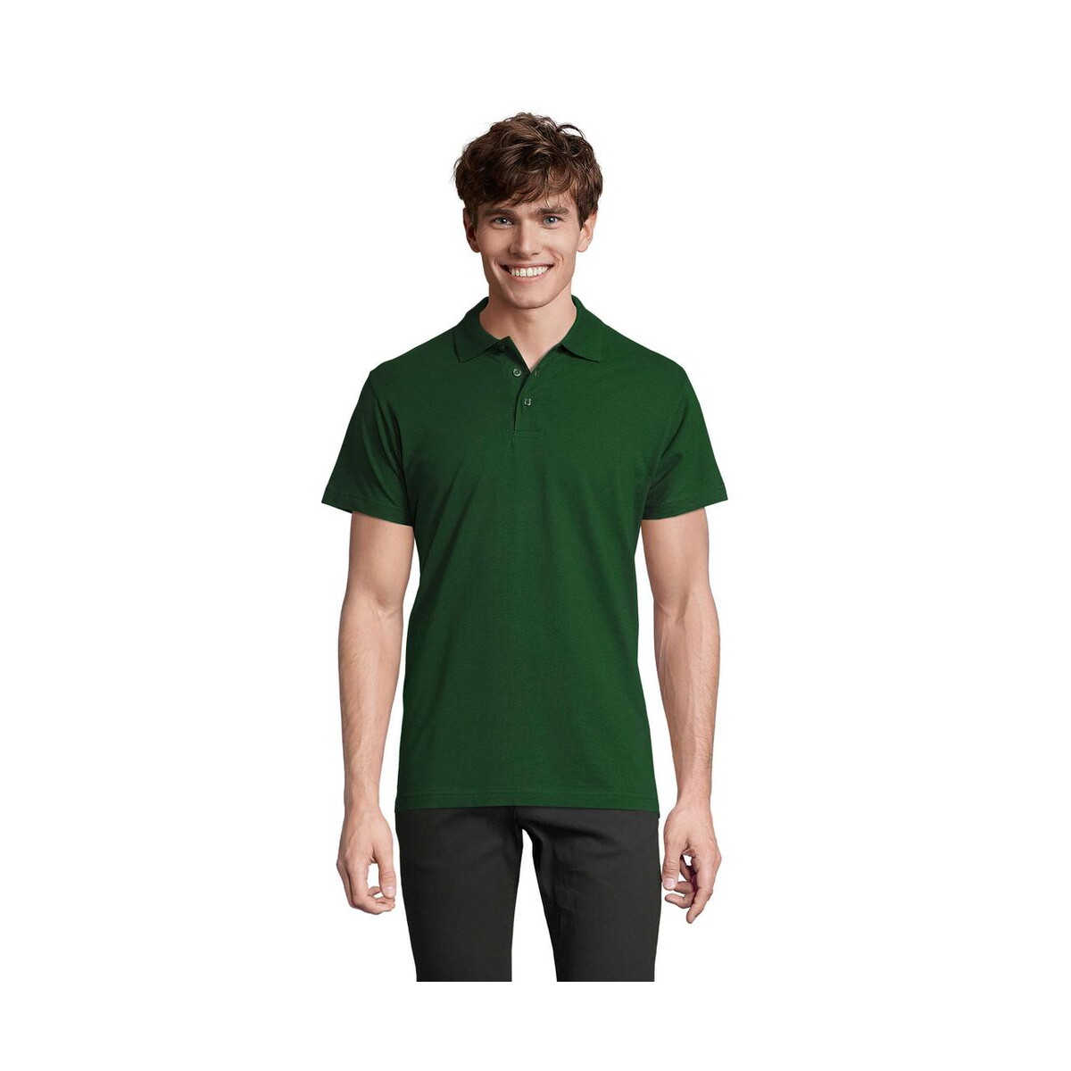 Koszulki polo z logo – spring ii men polo 210g spring ii s11362-gg SPRING II MEN Polo 210g SPRING II s11362-gg