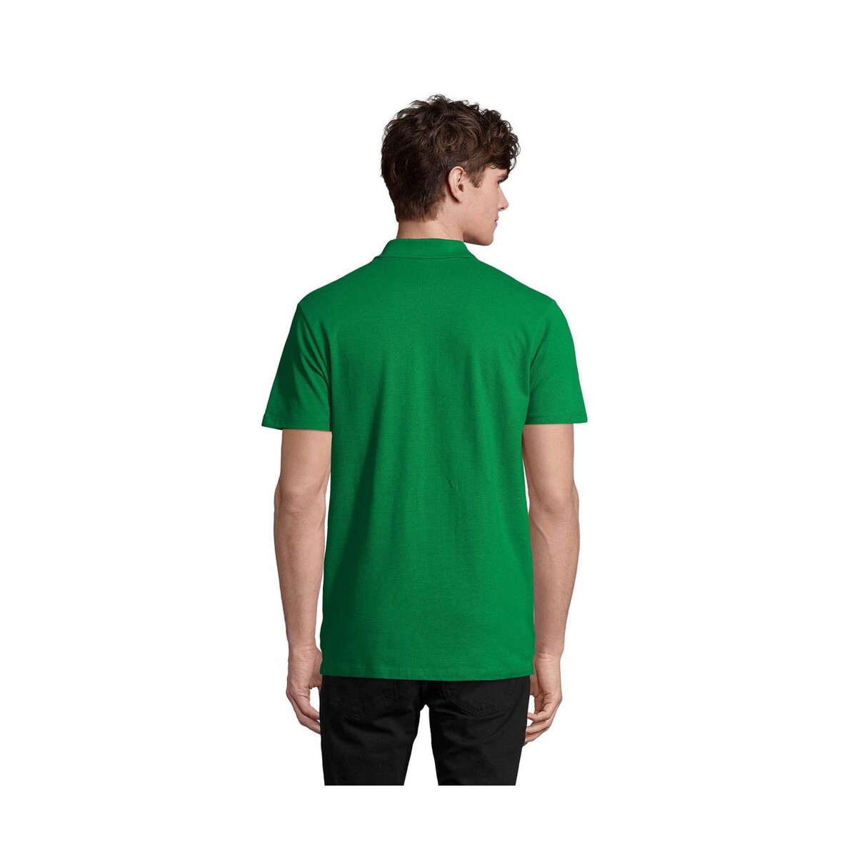 Koszulki polo z logo – spring ii men polo 210g spring ii s11362-kg-back SPRING II MEN Polo 210g SPRING II s11362-kg-back