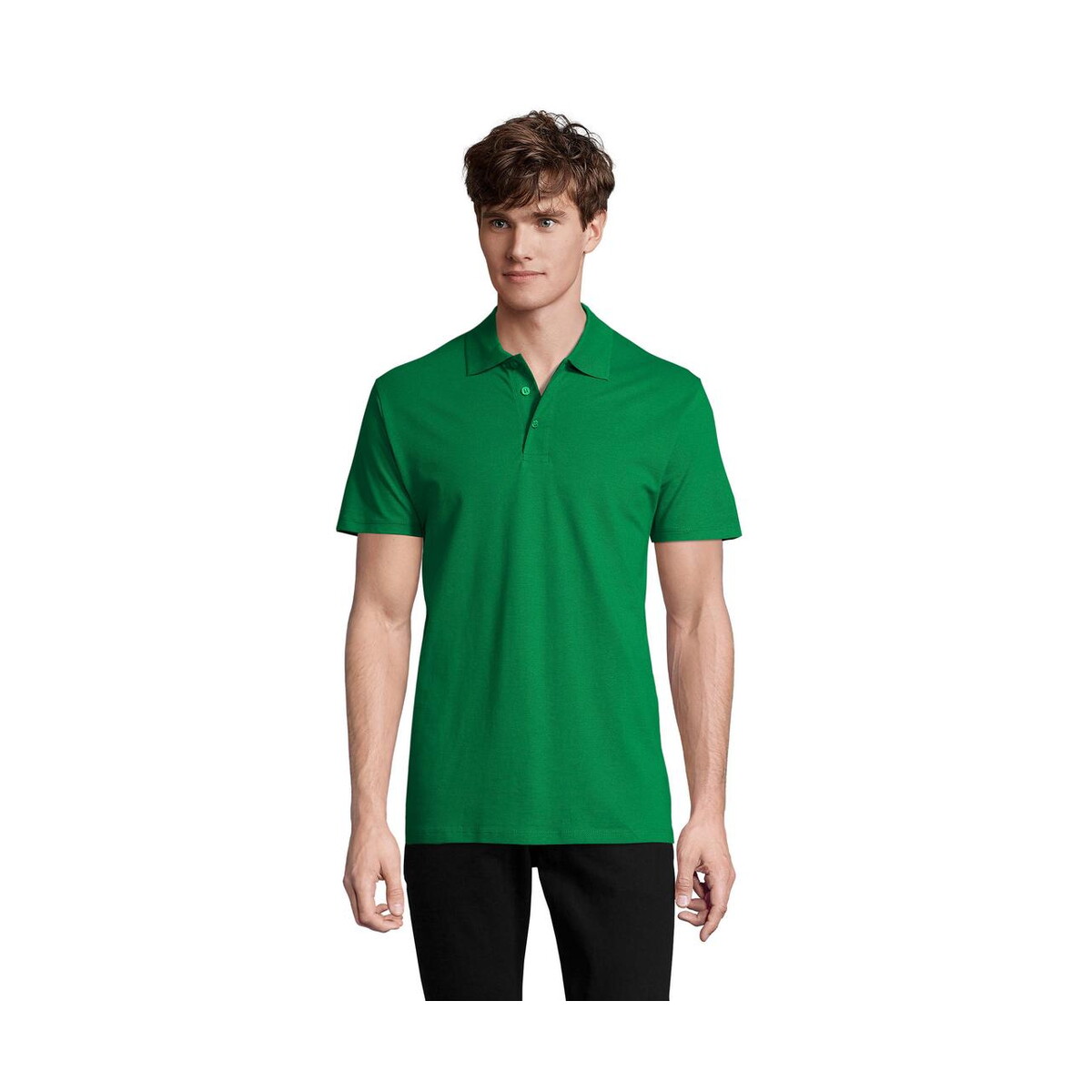 Koszulki polo z logo – spring ii men polo 210g spring ii s11362-kg SPRING II MEN Polo 210g SPRING II s11362-kg