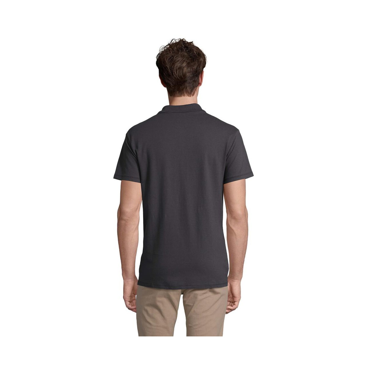Koszulki polo z logo – spring ii men polo 210g spring ii s11362-mu-back SPRING II MEN Polo 210g SPRING II s11362-mu-back