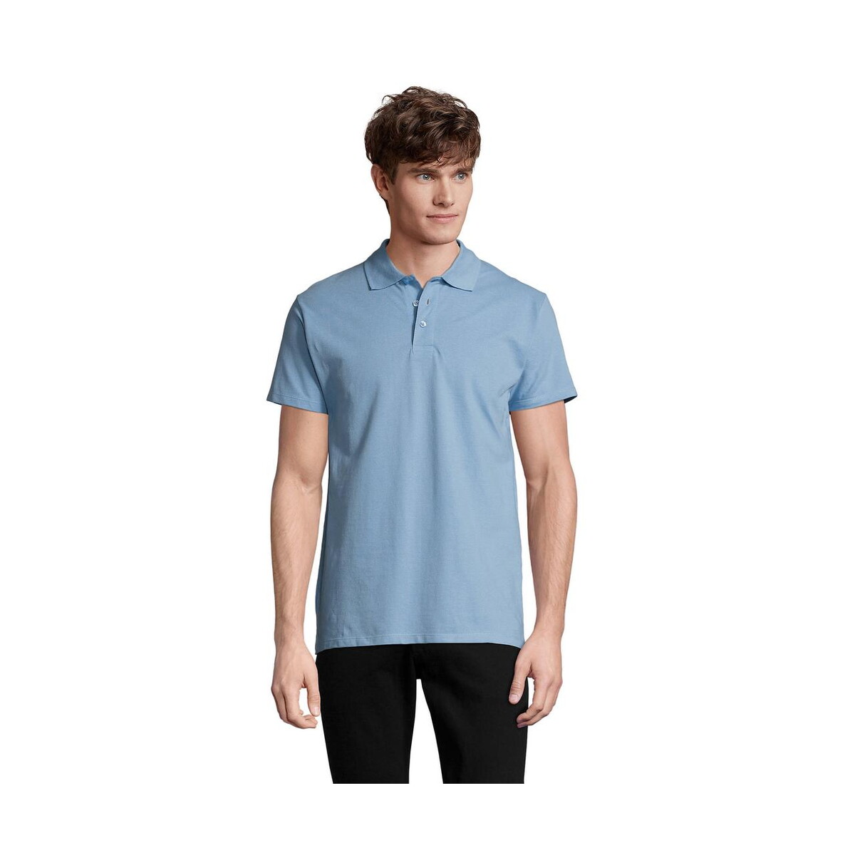 Koszulki polo z logo – spring ii men polo 210g spring ii s11362-sp SPRING II MEN Polo 210g SPRING II s11362-sp