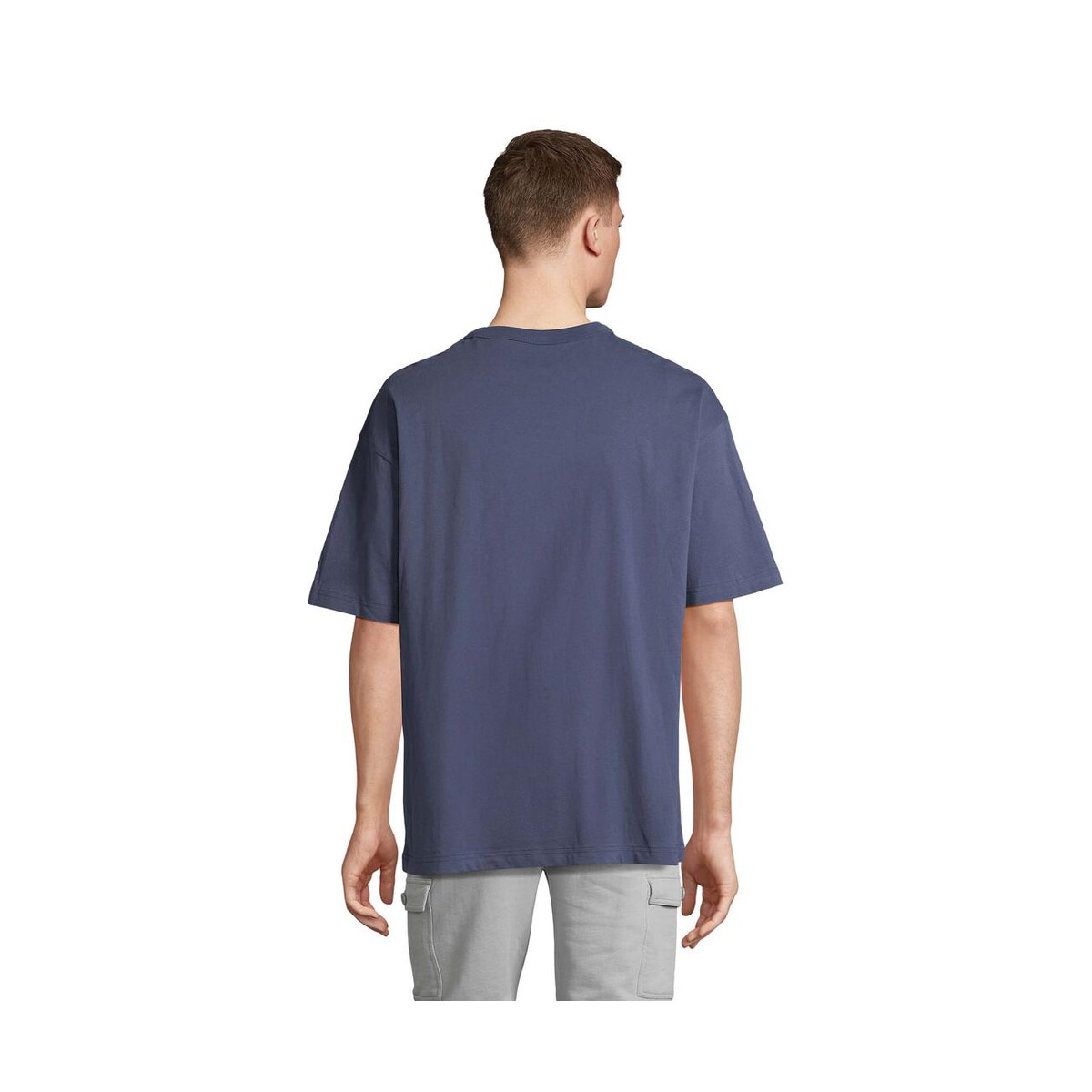 Koszulki z logo – boxy men t-shirt oversize boxy men s03806-dm-back BOXY MEN T-SHIRT OVERSIZE BOXY MEN s03806-dm-back