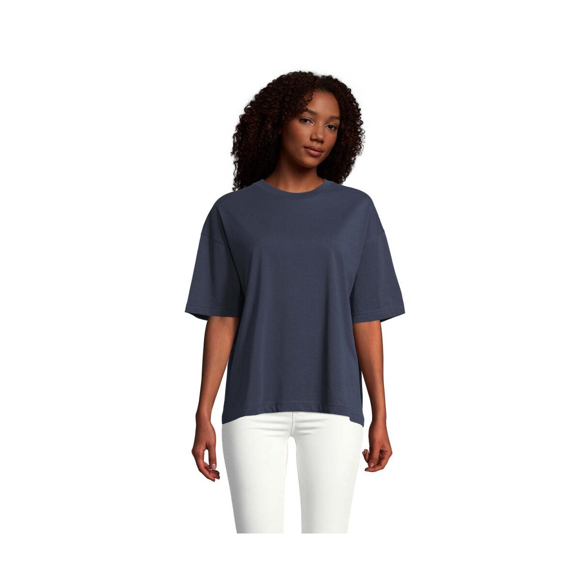 Koszulki z logo – boxy women t-shirt oversize boxy women s03807-fn BOXY WOMEN T-SHIRT OVERSIZE BOXY WOMEN s03807-fn