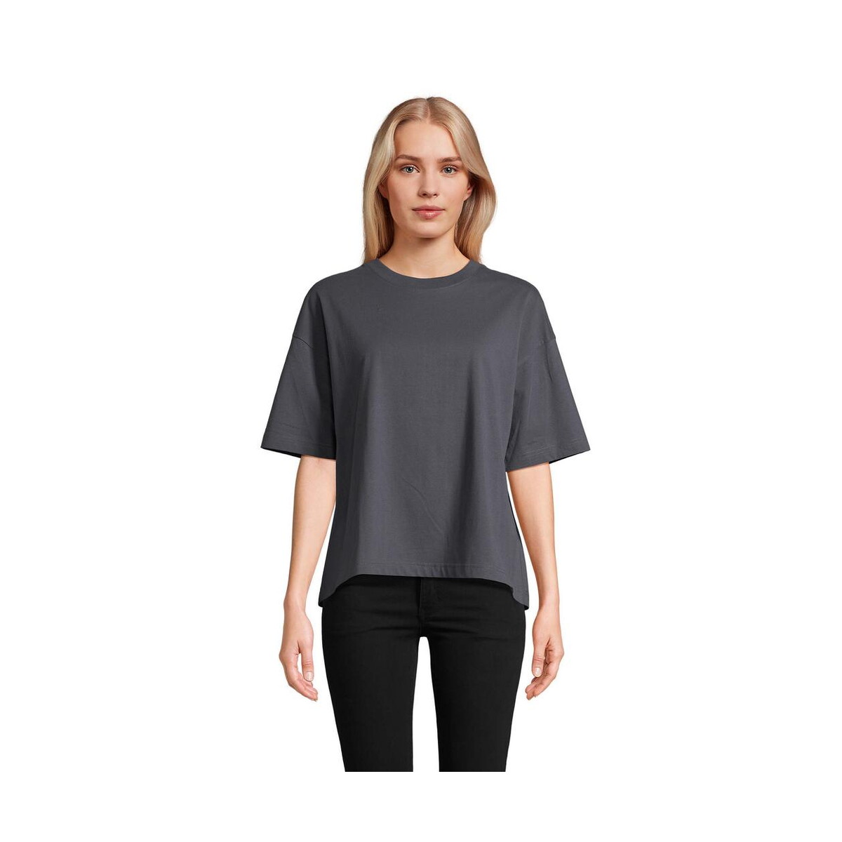 Koszulki z logo – boxy women t-shirt oversize boxy women s03807-mu BOXY WOMEN T-SHIRT OVERSIZE BOXY WOMEN s03807-mu