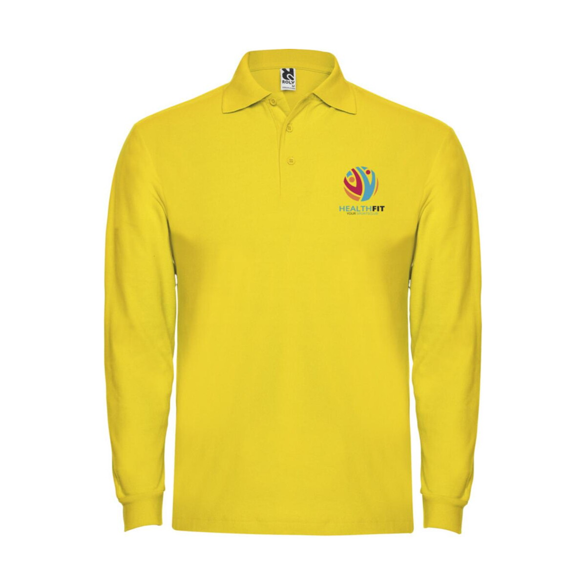 Koszulki z logo – estrella koszulka męska polo z długim rękawem r66351b_f1_sp_y1 Estrella koszulka męska polo z długim rękawem r66351b_f1_sp_y1