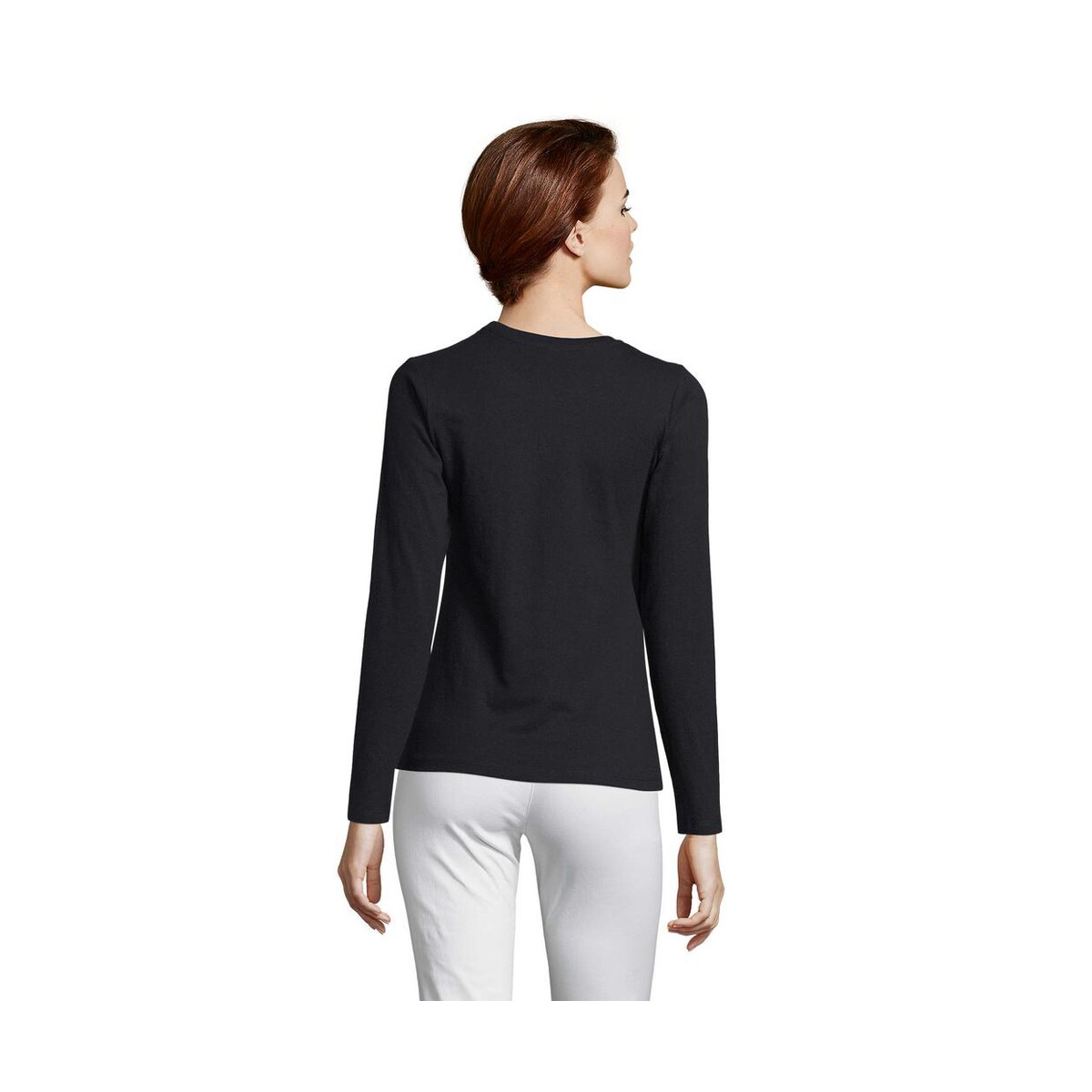 Koszulki z logo – imperial damska bluzka 190 imperial lsl women s02075-db-back IMPERIAL damska bluzka 190 IMPERIAL LSL WOMEN s02075-db-back