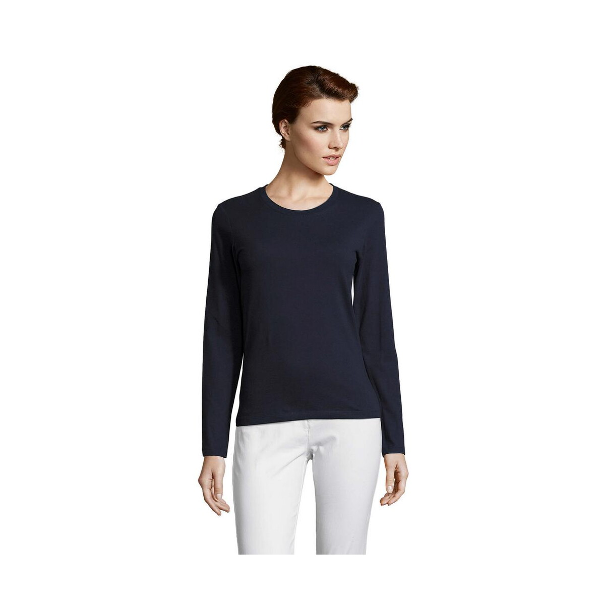 Koszulki z logo – imperial damska bluzka 190 imperial lsl women s02075-fn IMPERIAL damska bluzka 190 IMPERIAL LSL WOMEN s02075-fn