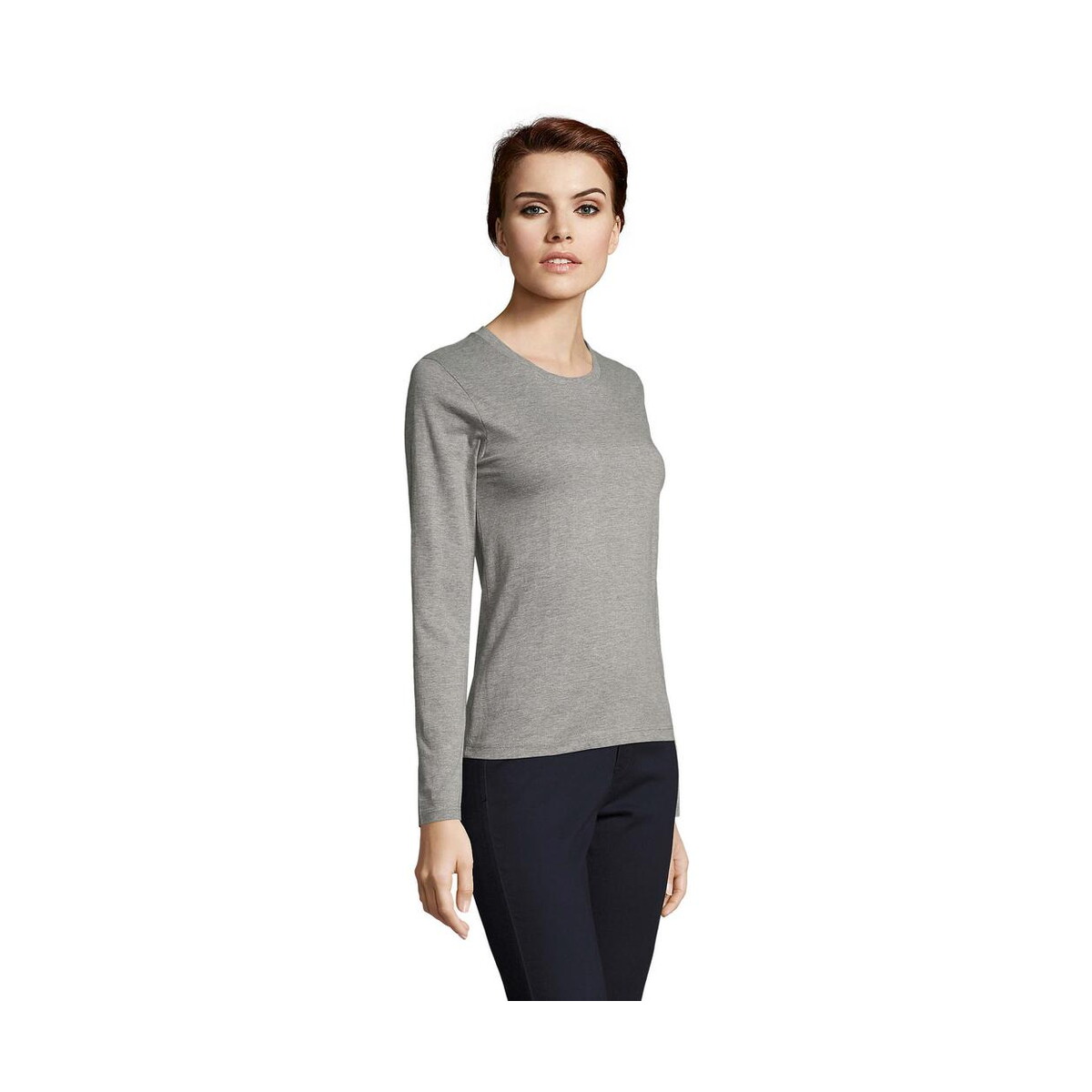 Koszulki z logo – imperial damska bluzka 190 imperial lsl women s02075-gm-side IMPERIAL damska bluzka 190 IMPERIAL LSL WOMEN s02075-gm-side