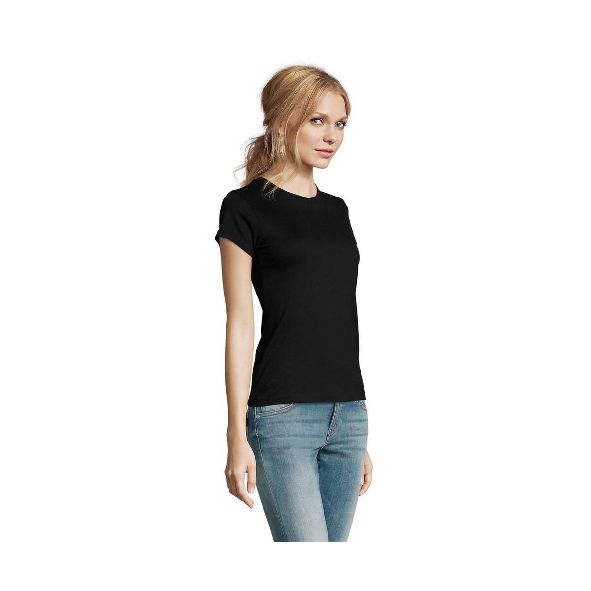 Koszulki z logo – imperial women 190g imperial women s11502-db-side IMPERIAL WOMEN 190g IMPERIAL WOMEN s11502-db-side