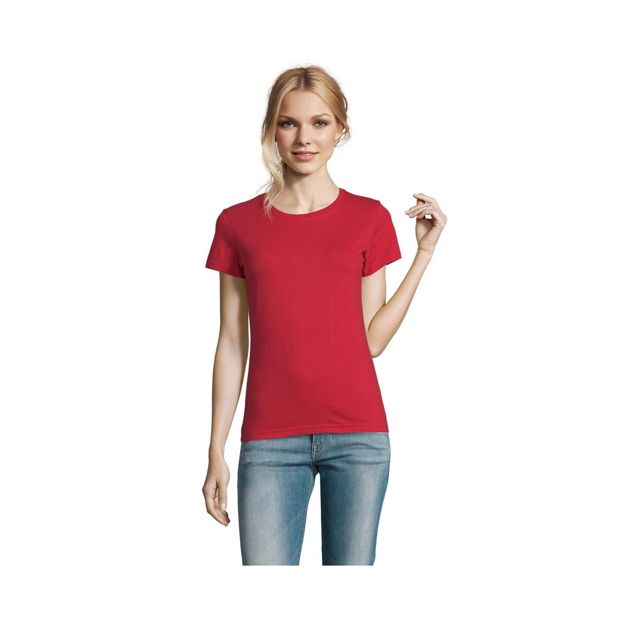 Koszulki z logo – imperial women 190g imperial women s11502-rd IMPERIAL WOMEN 190g IMPERIAL WOMEN s11502-rd