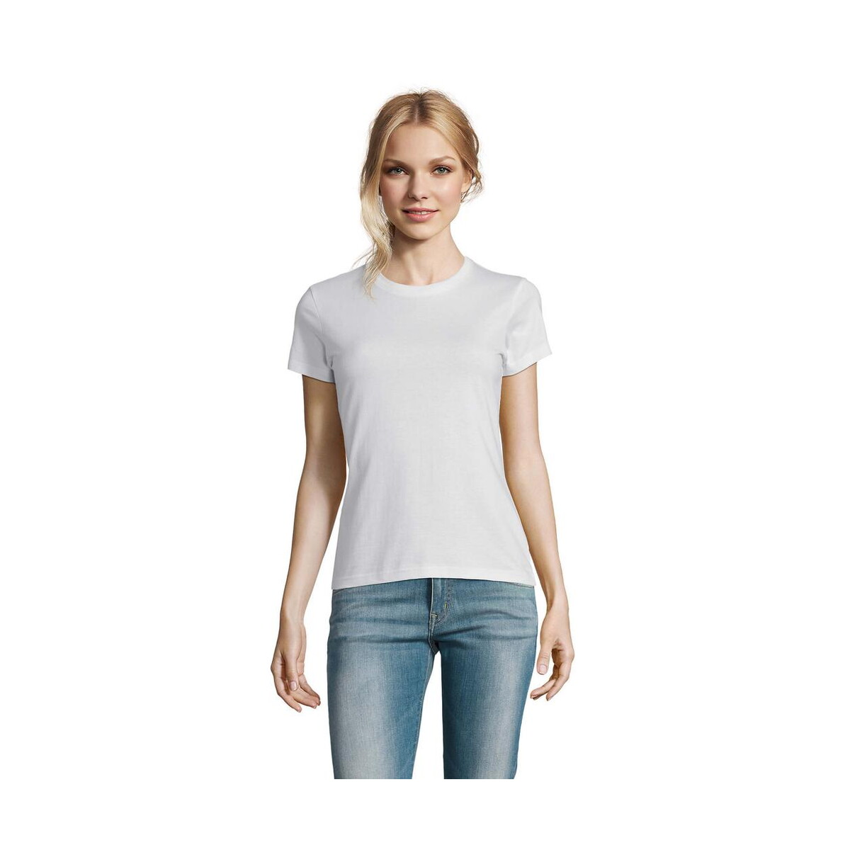 Koszulki z logo – imperial women 190g imperial women s11502-wh IMPERIAL WOMEN 190g IMPERIAL WOMEN s11502-wh