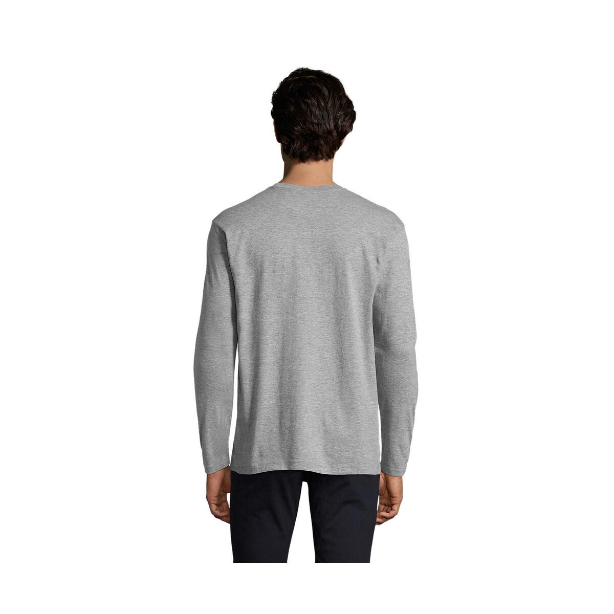 Koszulki z logo – koszulka monarch men 150g monarch s11420-gm-back Koszulka MONARCH MEN 150g MONARCH s11420-gm-back